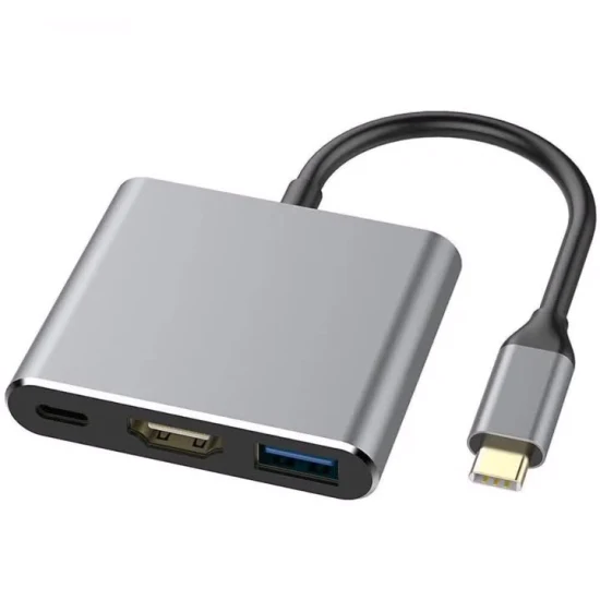 USB-C-Expander auf HDMI+USB3.0*2+Pd+SD/TF-Kartenleser, Multifunktionsadapter